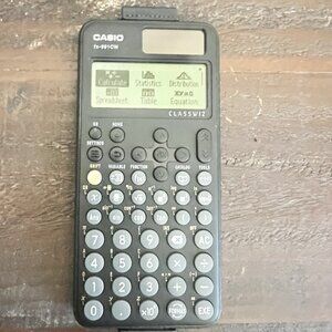 Casio Calculator FX-991CW ClassWiz Scientific Calculator w/case Black